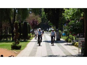 Manavgat’ta bisikletli Martı Timi iş başı yaptı