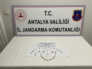 Manavgat’ta 10 milyon TL değerinde tarihi eser ele geçirildi