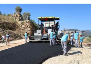 Ketenlik yolu sıcak asfaltla buluştu