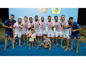Kumda şampiyon Alanya Belediyespor