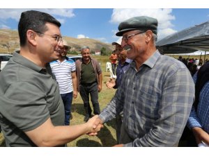 Tütüncü, AK Parti’nin çoban ateşinin yaktığı Söbüce Yaylası’nda