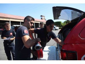 Antalya Büyükşehir’den Mersin’e itfaiye desteği