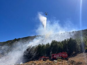 Burdur’da orman yangını