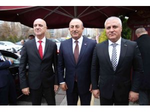 Bakan Çavuşoğlu, ALTSO heyetini kabul etti