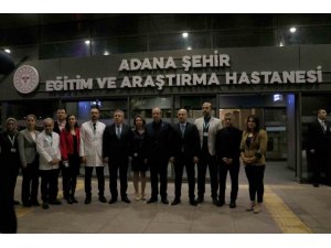 Kktc Cumhurbaşkanı Ersin Tatar, Adana Şehir Hastanesi’nde Hastaları Ziyaret Etti