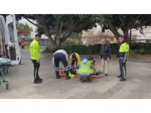 Trafiğe Kapalı Parkta Temizlik İşçisine Çarpıp Kaçtı