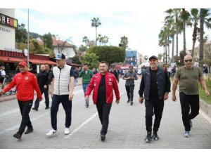 23. Alanya Atatürk Halk Koşusu Ve Yarı Maratonu Tamamlandı