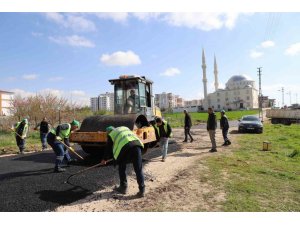 Sezonun İlk Asfalt Serimi Gerçekleşti