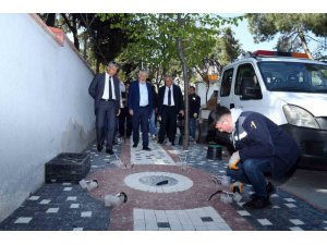 İ̇stasyon Caddesi Yenileniyor, Kent Estetiğine Uygun Hale Getiriliyor