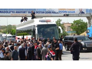 Cumhurbaşkanı Erdoğan’a Malatya ’Da Sevgi Seli