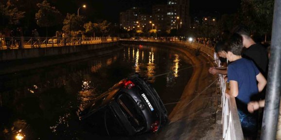 Adana’da Otomobil Sulama Kanalına Düştü: 1 Ölü, 1 Yaralı