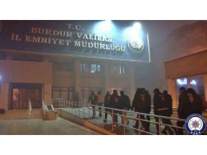 Burdur’da Asayiş Operasyonlarında Yakalanan 36 Kişi Tutuklandı