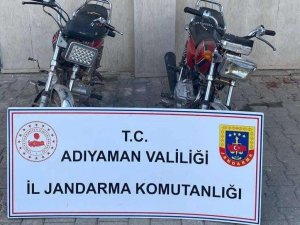 Jandarma, 2 Adet Çalıntı Motosiklet Ele Geçirdi