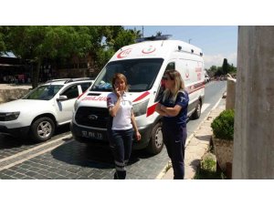 Side Antik Kenti’nde Eylem Yaptılar, Ambulansa Bile Yol Vermediler