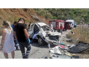 Antalya’da Feci Kaza: 2 Ölü, 1’i Ağır 3 Yaralı