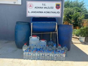 Adana’da Bin 50 Litre Sahte İçki Ele Geçirildi