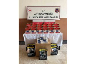 Antalya’da Kaçak Tütün Baskını