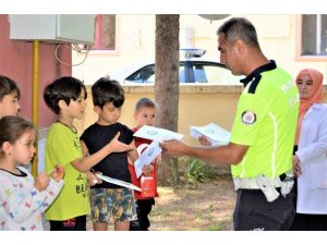 Burdur’da Yaz Kur’an Kurslarında Trafik Eğitimi