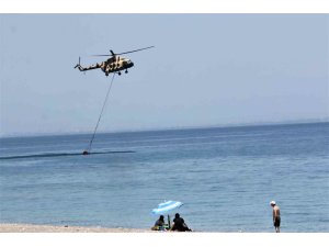 Kemer Yangınının 3’üncü Günde Etrafı Çevrildi