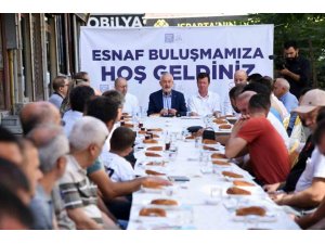 Başkan Başdeğirmen, Yayla Mahallesi Esnafıyla Bir Araya Geldi