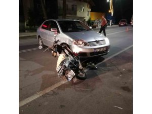 Burdur’da Motosiklet İle Otomobil Çarpıştı: 1 Yaralı