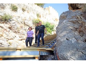 Alanya Kalesi Yayalaştırma Projesi’nin Son Etabına Gelindi