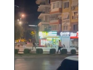 Alanya’da Tartışma Silahlı Kavgaya Döndü, O Anlar Kamerada