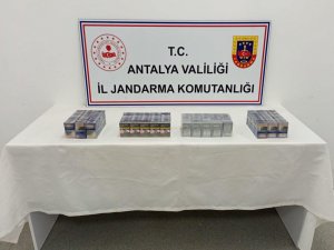 Antalya’da Jandarmadan Kaçak Tütün Mamülleri Denetimi