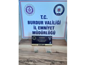 Burdur’da Uyuşturucu Operasyonu: 1 Şahıs Tutuklandı