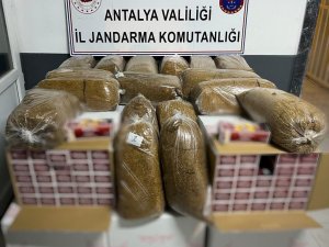 Antalya’da 190 Kilogram Kaçak Tütün Ele Geçirildi