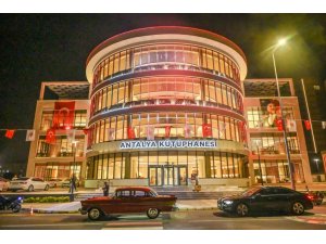 Antalya’nın Dev Kütüphanesi Açılış İçin Gün Sayıyor
