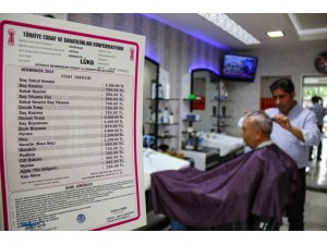 Antalya’da Saç Sakal Kesimi, ’Lüks’ Tarifedeki Berberlerde Bin 100 Lira