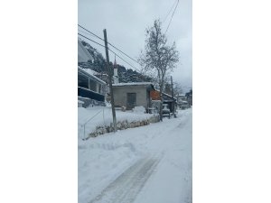 Toroslar’a yağan kar sevinci