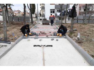 Isparta Belediyesi  Fatih Parkını yeniliyor
