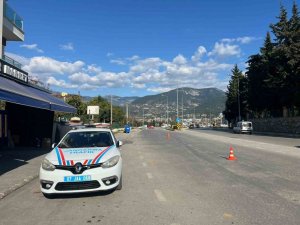 Alanya’da 14 araç trafikten men edildi