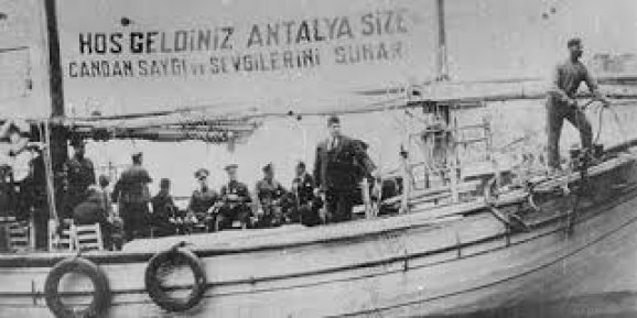 Atatürk’ün Antalya’ya Gelişinin 94. Yıldönümü Programı