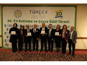 Antalya Büyükşehir Belediyesi 20. çevre ödülünü aldı