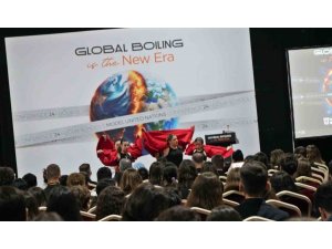 Model Birleşmiş Milletler Konferansı’nda öğrenciler ‘küresel kaynama’ya dikkat çekti