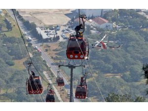 Tünektepe teleferik kazasında şu ana kadar 137 kazazede kurtarıldı