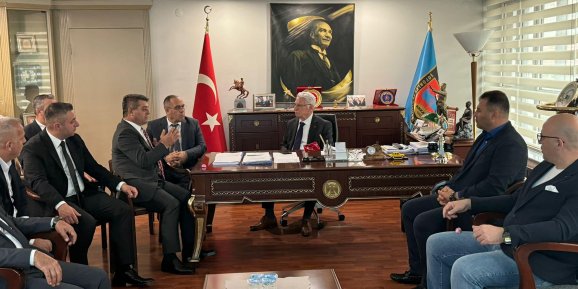 Başkan Alkan, Ankara’da korsan taşımacılık için çözüm arayışında