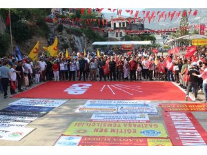 Alanya’da 1 Mayıs kutlaması