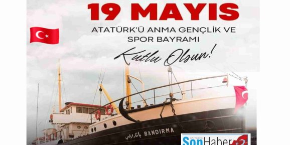 19 Mayıs Atatürk'ü Anma Gençlik ve Spor Bayramı kutlu olsun...