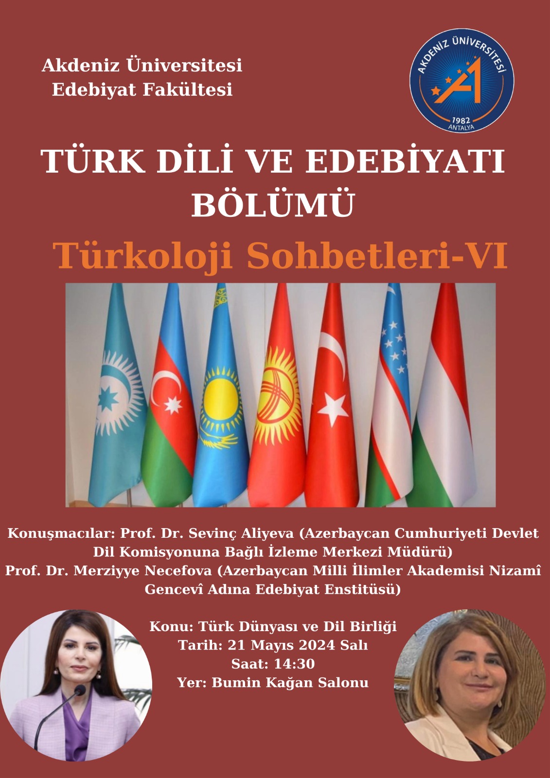 Edebiyat Fakültesi'nde "Türk Dünyası ve Dil Birliği" söyleşisi