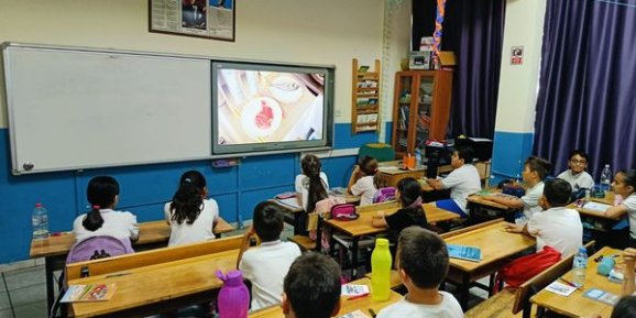 Öğrencilere gıda güvenliği ve hijyen anlatıldı