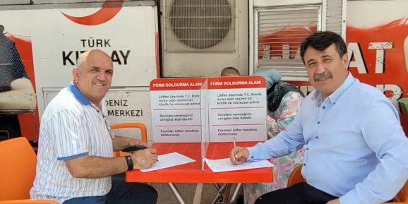 "Okulumda Kan'panya Var" adlı kan bağışı kampanyası devam ediyor