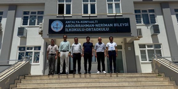 LGS heyecanına Milli Eğitim Müdürü de ortak oldu