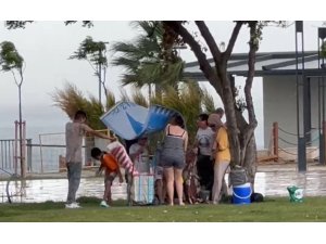 Antalya’da şaşırtan hava değişimi: 38 dereceli gök gürültülü sağanak