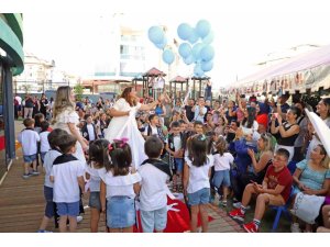 Alanya Belediyesi Kreş ve Çocuk Akademisi’nde mezuniyet heyecanı