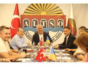 ALTSO Başkanı Erdem, Ukrayna Antalya Konsolosu’nu ağırladı