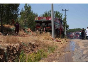 Antalya’da çıkan orman yangını ekipler ve vatandaş işbirliğiyle söndürüldü